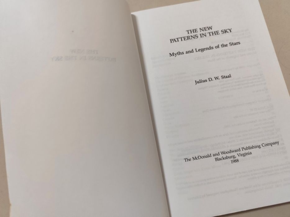 Livro: The New Patterns in the Sky