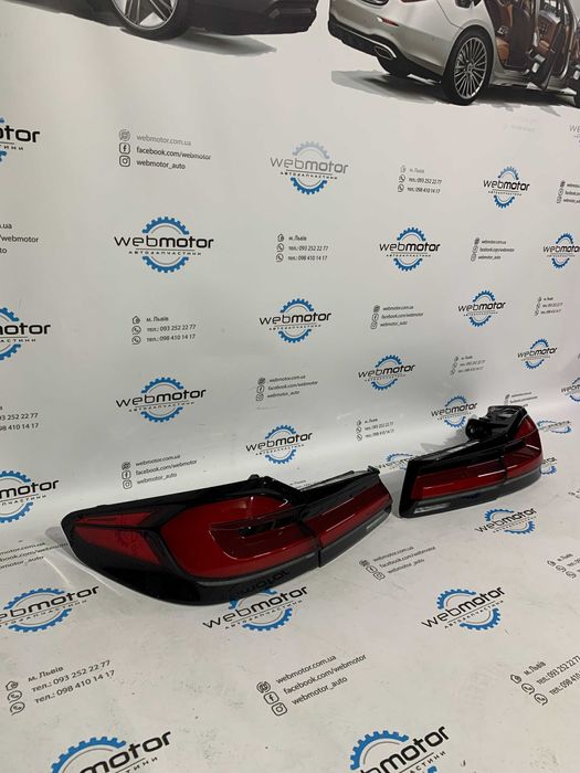 Ліхтарі фонари задня оптика стопи стопы BMW 5series G30 EU рестайл