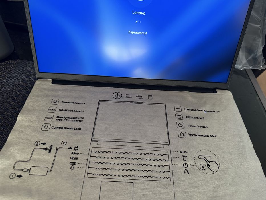 Calkowicie nowy laptop Lenovo