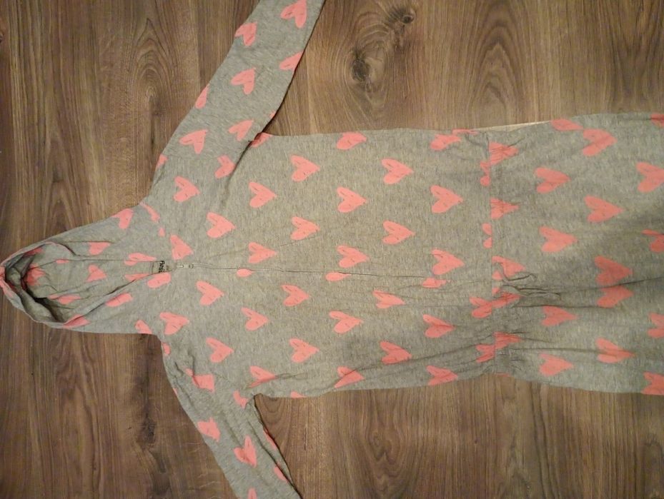 Pajacyk damski Sinsay strój do spania piżama z kapturem rozmiar 164