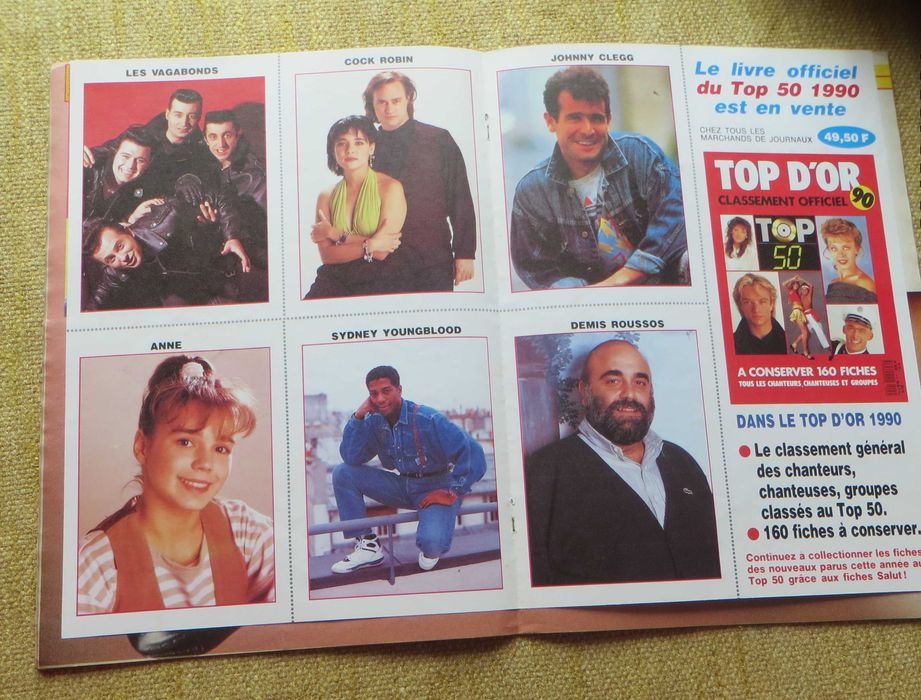 Música Anos 80 Salut Patrick Bruel e Black Box - Inclui 2 Posters