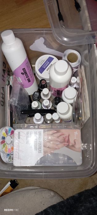 Broca + Material para Unhas