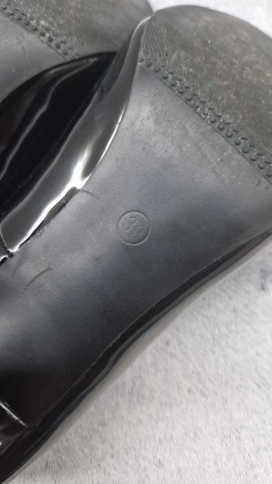 Czarne buty na obcasie Goodin 39