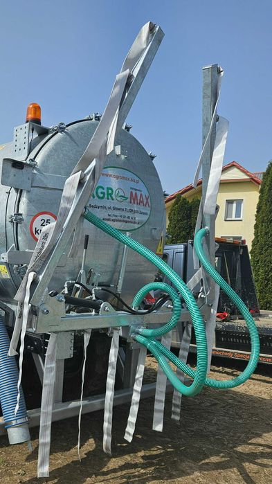 Aplikator naglebowy 6m   węże wleczone FV