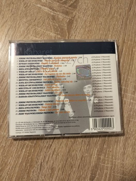 Płyta CD Kabaret Starszych Panów