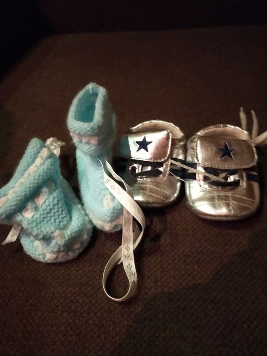 Buty Buciki trampki kapcie noworodek skarpetki niemowlak
