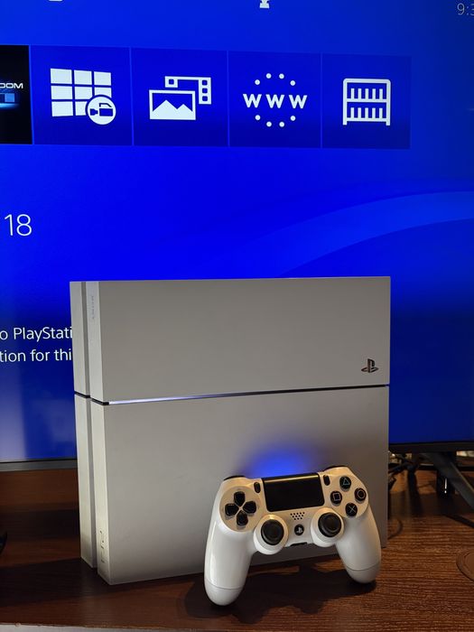 Konsola ps 4 white gwarancja