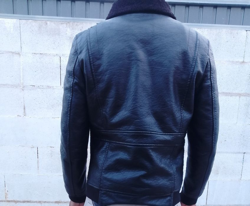 Casacos e coletes de couro cabedal original