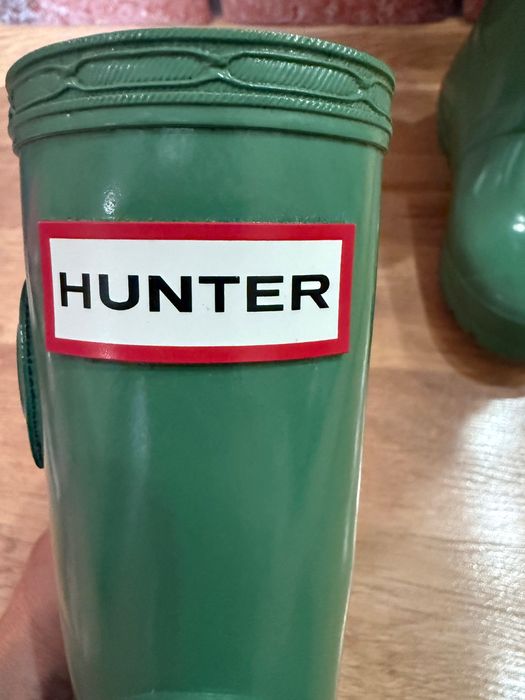 Трендові Гумові чоботи фірмові брендові hunter оригінальні ідеальні