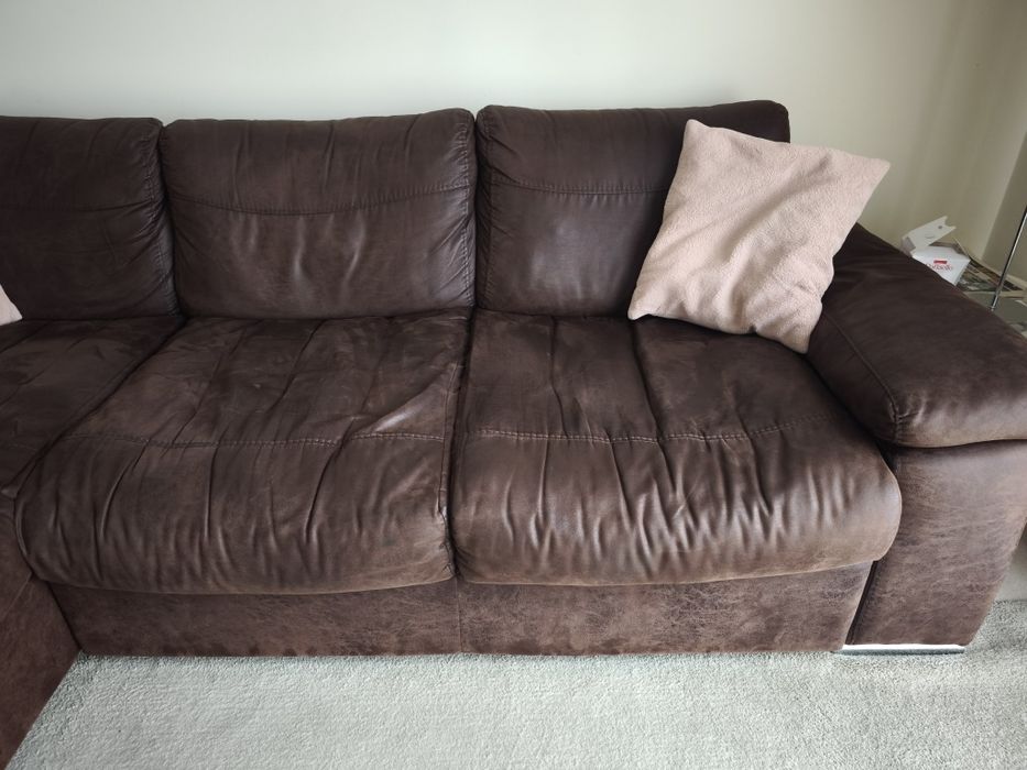 Sofá pele sintética