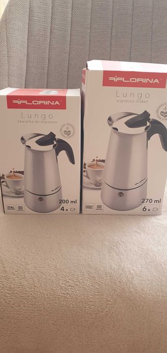 Kawiarka stalowa Lungo 270ml