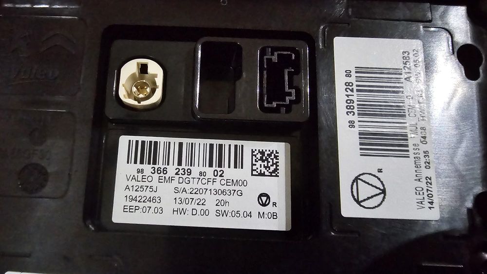 Citroen C3 - Ecrã touch screen rádio