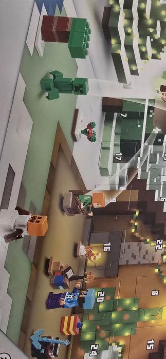 Адвент- календар Lego maincraft  лего майнкрафт