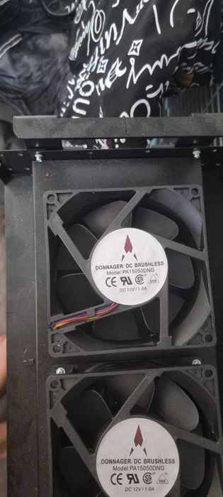 Вентилятор DELTA  AFC1512DG оригинал 150мм 12В 1.8A