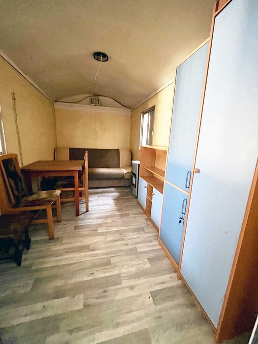 Kontener mieszkalny, domek działkowy, barakowóz, wóz Drzymały