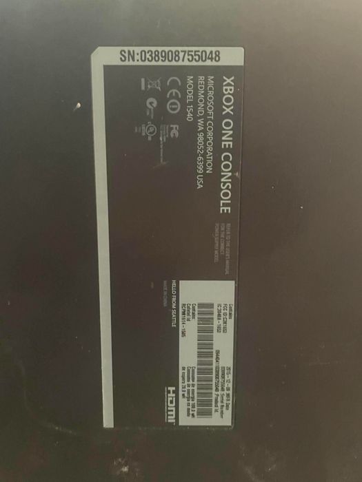 Xbox One uszkodzoany