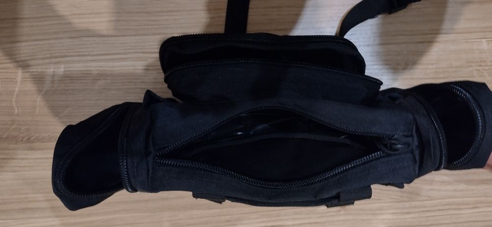 Torby cargo, kieszenie, nerki.