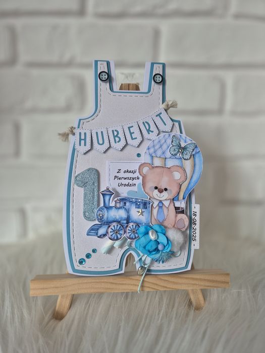 Kartka na Roczek, pierwsze urodziny