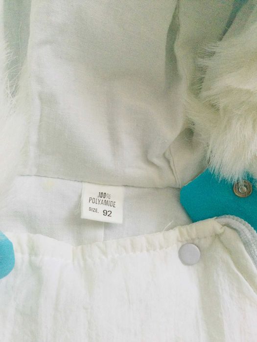 92 зріст Impidimpi Суцільний єврозима - демі комбінезон. Італія