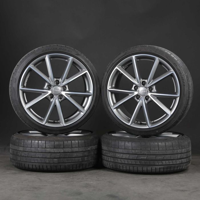 Jantes Audi S3 R19 com pneus usados (para Audi, VW, Seat, Skoda)