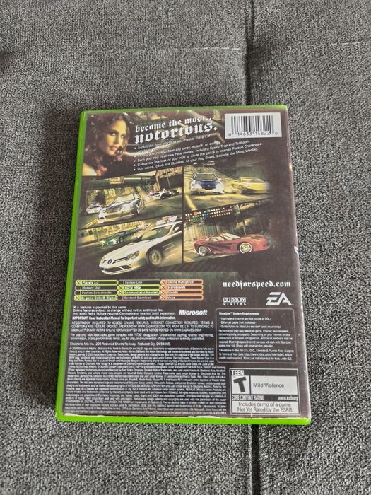 Gra Need for speed most wanted Xbox