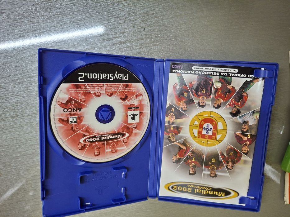 Jogo ps2 mundial 2002 jogo oficial selecção nacional
