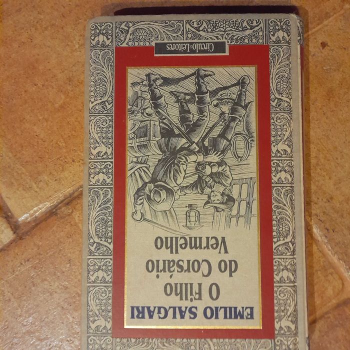 Livros Emílio Salgari - histórias juvenis tema piratas