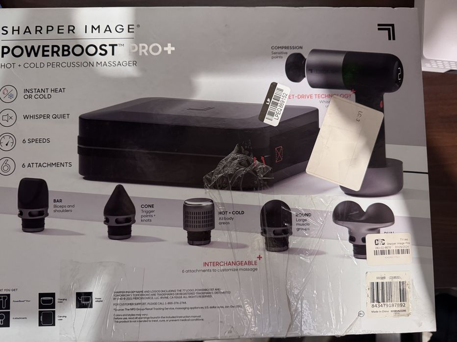 Електромасажер Sharper Image Power Percussion Pro+ —