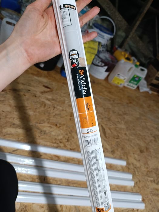 Listwy sztukateryjne poliuretanowe, 9 sztuk