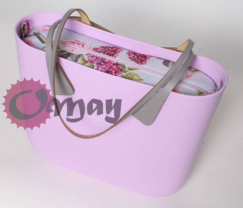 organizer do OBAG STANDARD kwiaty bzy róże orchidea 2 kieszenie OMAY