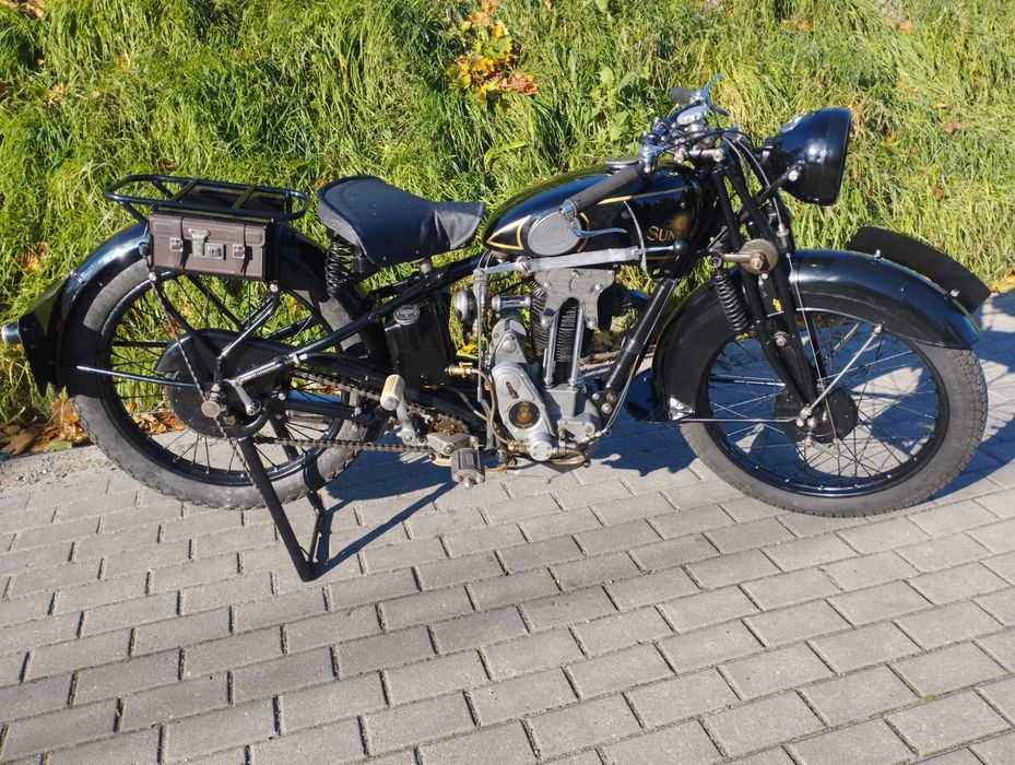 Sunbeam 1930 rok BSA Norton Triumph Ariel AJS BMW