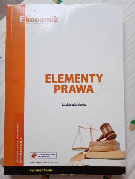 Elementy prawa Jacek Musiałkiewicz