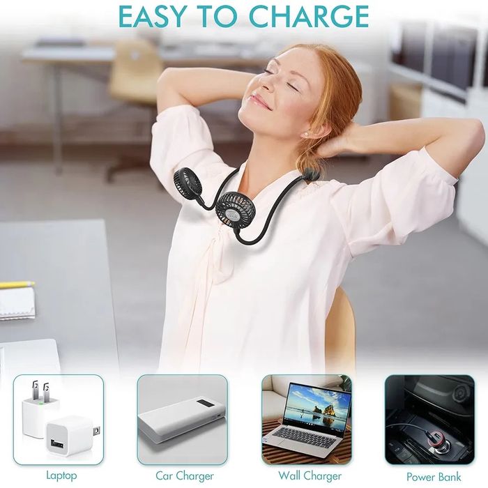 Comlife przenośny wentylator na szyję