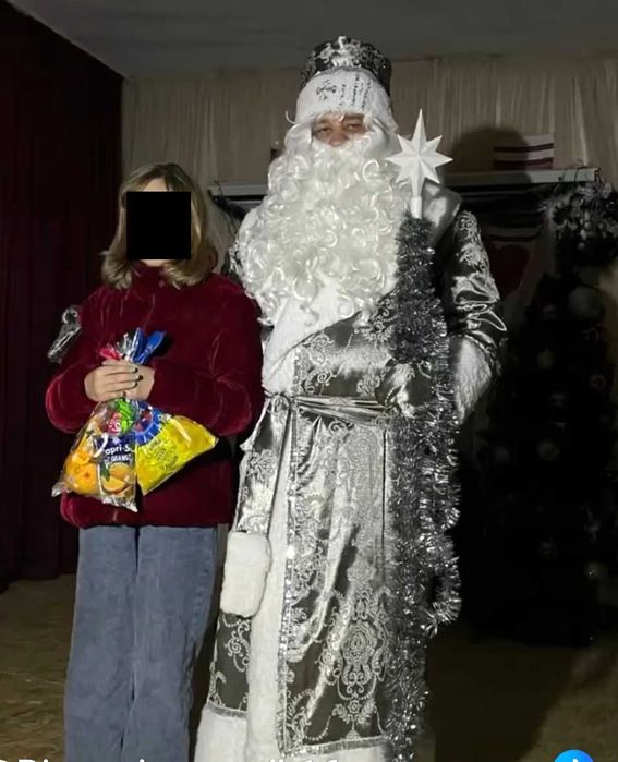 Дід Мороз (Святий Миколай) додому