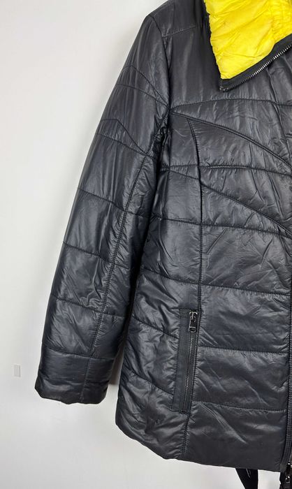 Kurtka zimowa MARC CAIN dwustronna damska z paskiem r. M