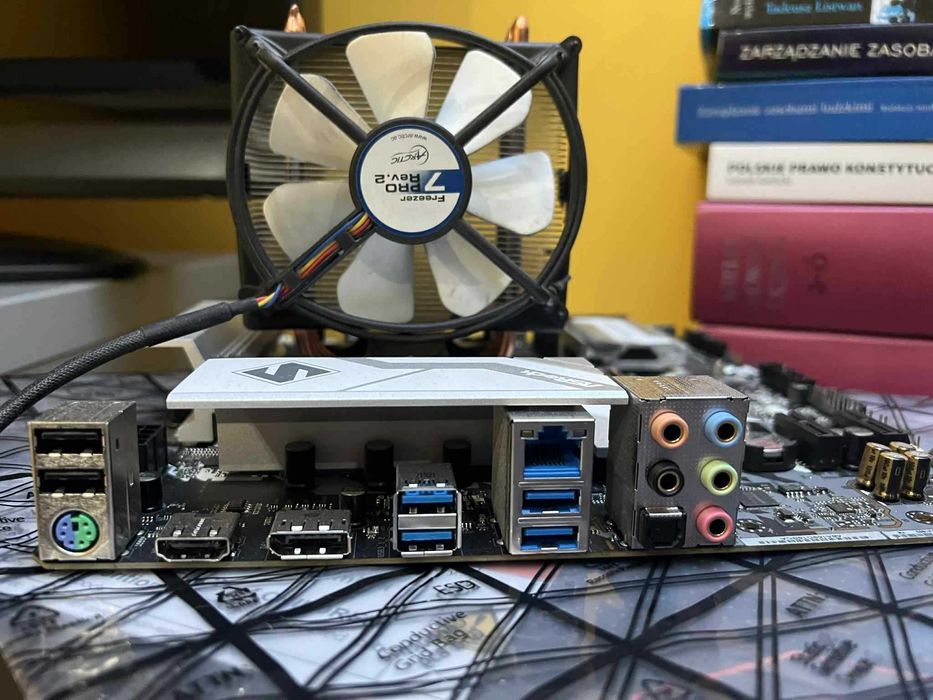 Zestaw komputerowy płyta główna+procesor+ram+chłodzenie