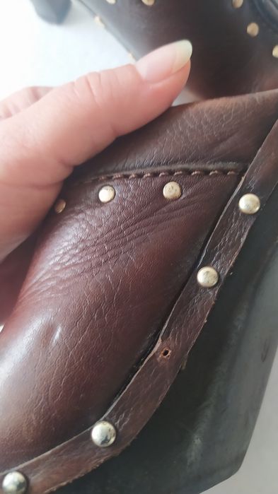Drewniaki na obcasie Michael Kors r.36