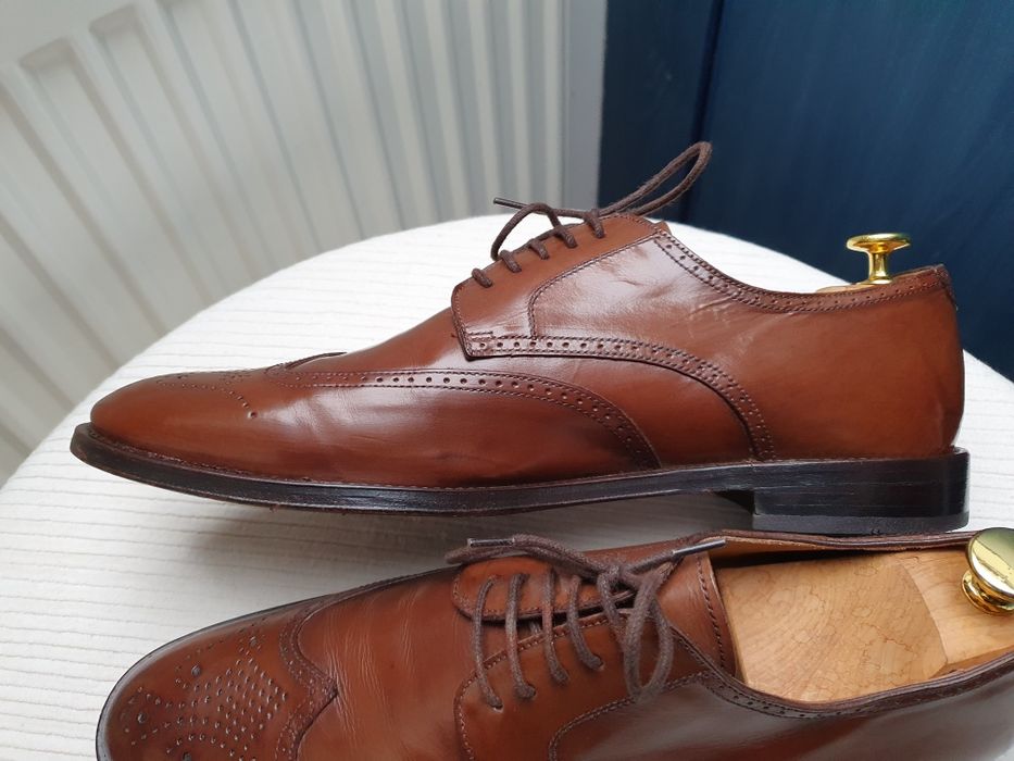 Hawes & Curtis derby brogue  roz. 10/44.5