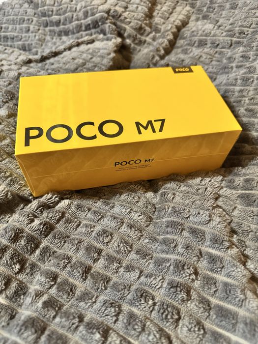 Poco m7 black телефон поко чорний 256/128