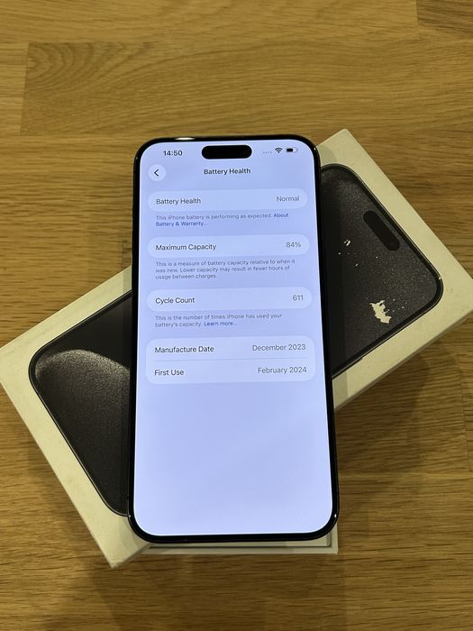 iPhone 15 Pro Max 256GB