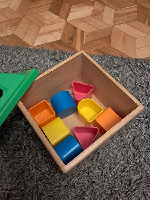 Sorter   ikea drewniany