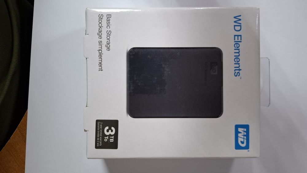 Жорсткий диск Western Digital Elements 3TB  2.5 USB