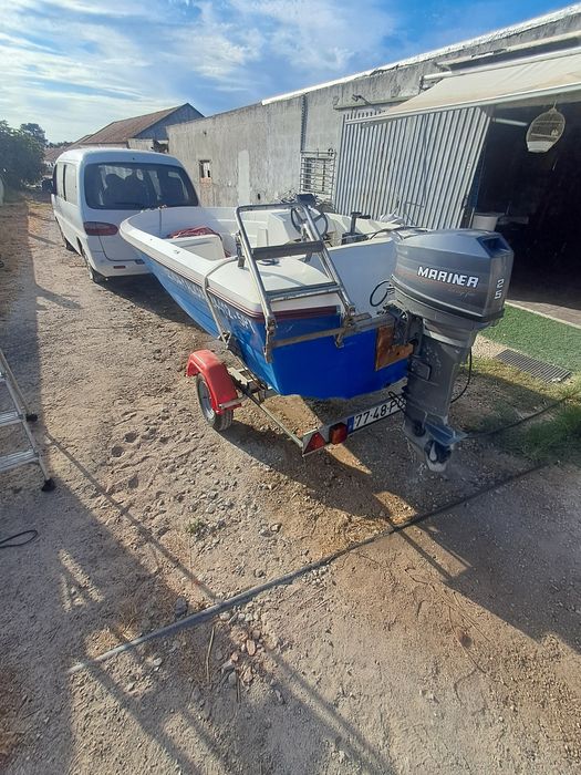 Barco 435 ferro engomar Mariner 25cv