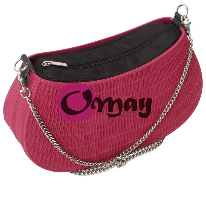 Czarny organizer do OBAG SWING 2 kieszenie wkład wnętrze OMAY