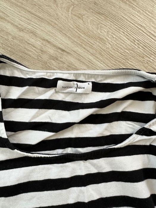 Spodnie ciazowe H&M i bluzka ciazowa sinsay