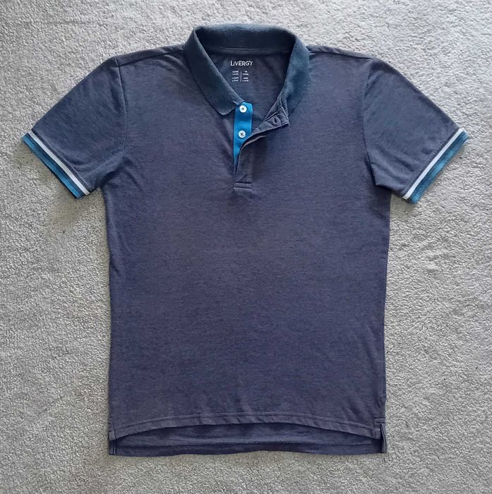 Polo Manga-Curta Livergy - NOVO! - NEGOCIÁVEL
