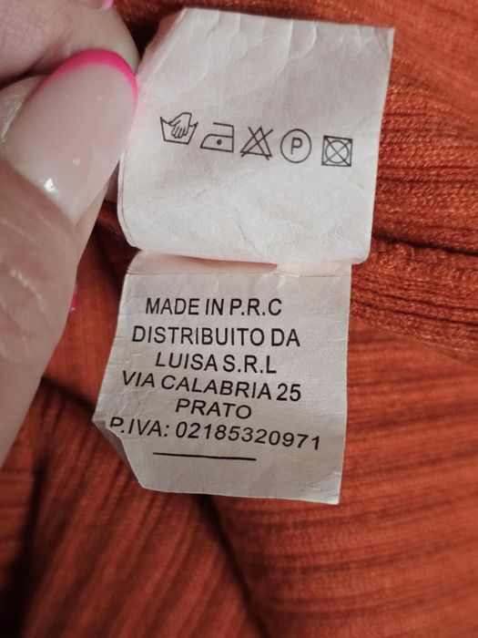 Komplet sweter spódnica Włochy