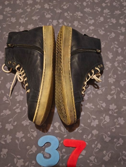 Wysokie buty trzewiki botki roz. 37