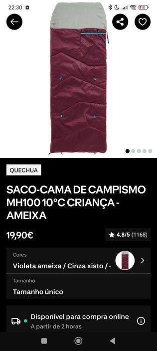Saco cama junior