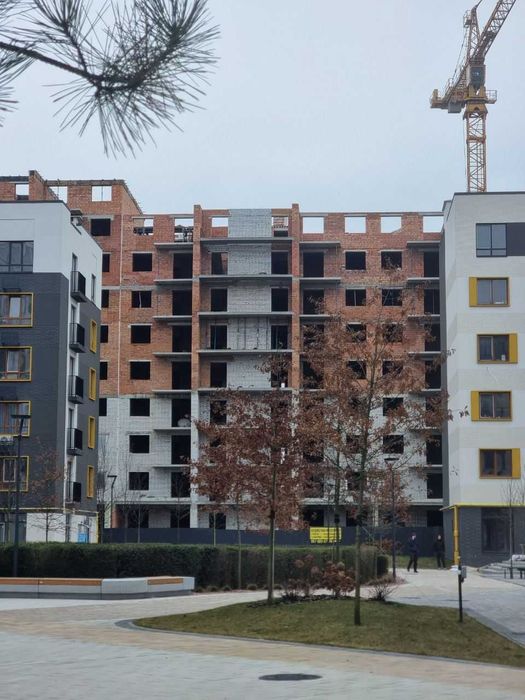 1-к квартира вид на набережну 37,97 м2 , сертифікат, забудовник без %